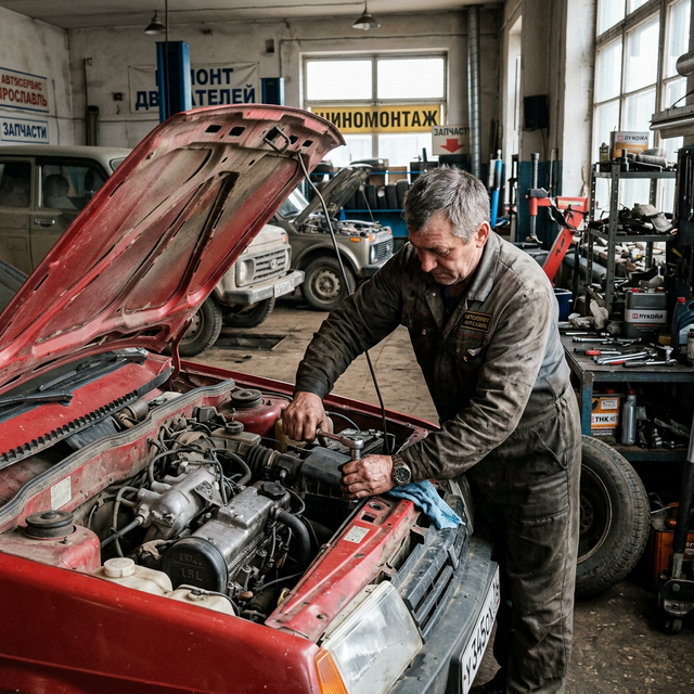 Ремонт двигателя